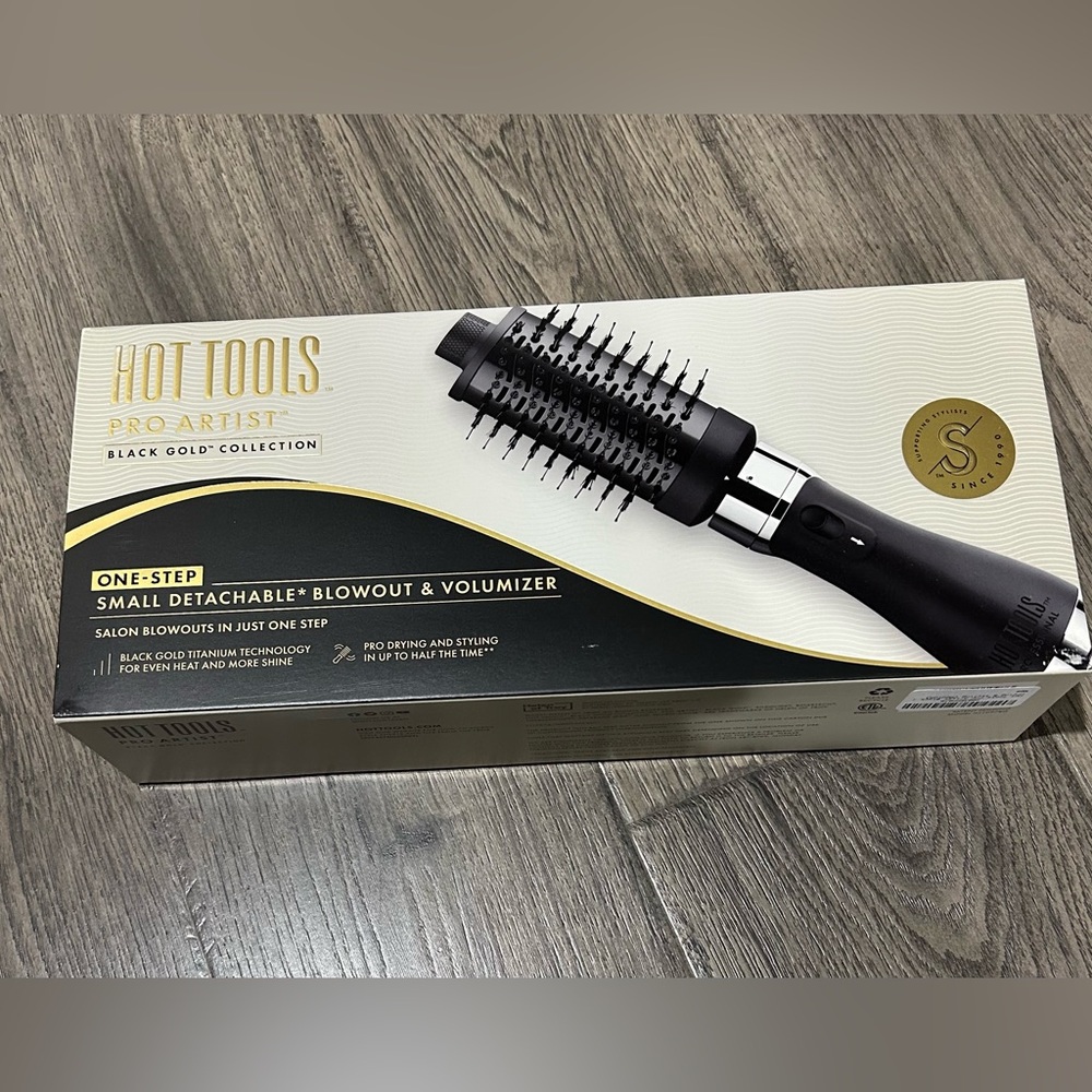 Hot Tools Pro Artist Black Gold Detachable Volumizer (Large)